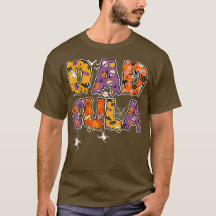 Camiseta Divertido Dadcula Halloween Dad Dracula Costume Mo