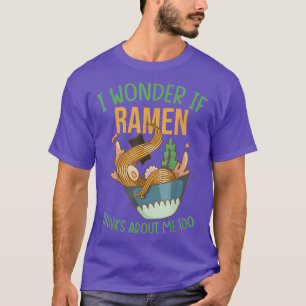 Camiseta Divertido de comida japonesa divertida Ramen Bowl 