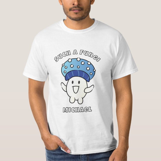 Camiseta Divertido decir Kawaii hongos Personalizado hongos (Anverso)