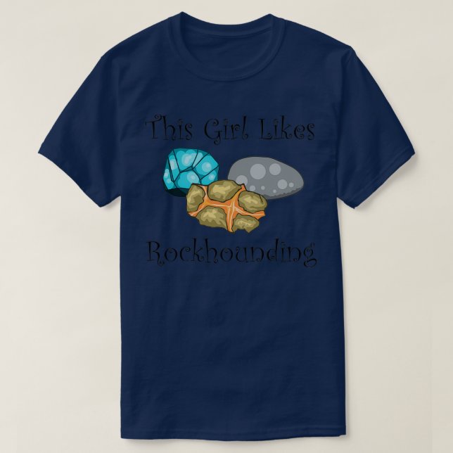 Camiseta Divertido decir que a los Chicas les gusta la natu (Diseño del anverso)