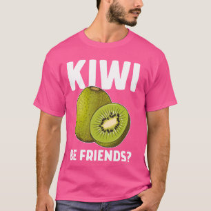 Camiseta Divertido decir que el bollo de fruta Kiwi es amig