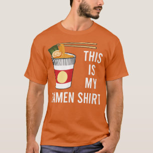 Camiseta Divertido decir que los fideos de Ramen Bowl son c