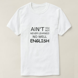 Camiseta Divertido decir que no te va bien el inglés