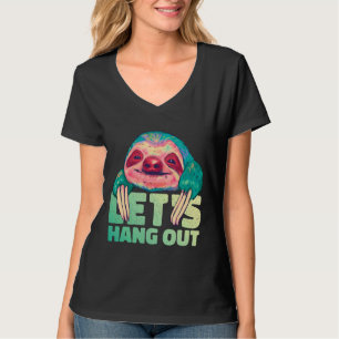 Camiseta Divertido deja pasar a los animales perezosos y ab