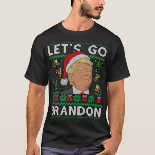 Camiseta Divertido dejemos que Brandon Trump se ponga fea