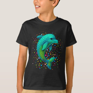 Camiseta Divertido delfín amantes de la polka hace feliz dí