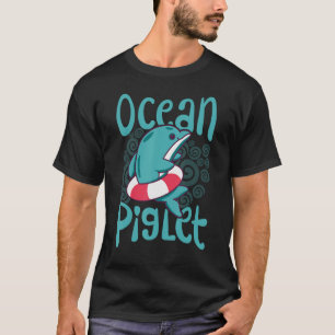 Camiseta Divertido delfín lover Ocean Piglet