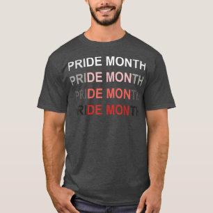 Camiseta Divertido demonio del mes del Orgullo LGBTQ dice T
