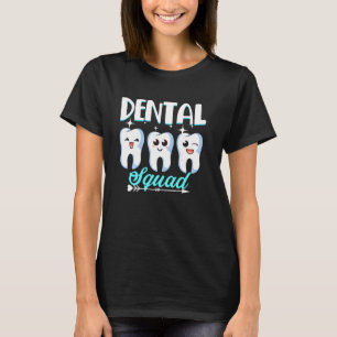 Camiseta Divertido Dental Squad Dentista Higiénico Dentista