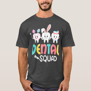 Camiseta Divertido Dental Squad Dientes Dientes Higiene Den