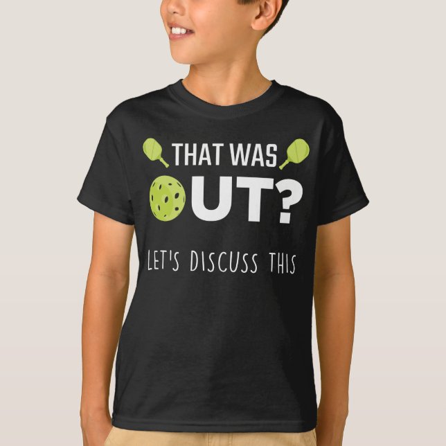 Camiseta Divertido deportista de Chiste Racquet (Anverso)