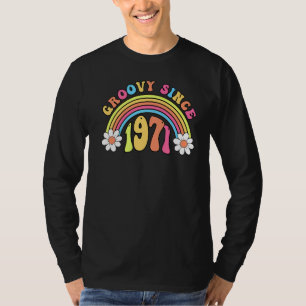 Camiseta Divertido Desde 1971 Cumpleaños Retro Vintage