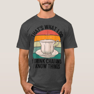 Camiseta Divertido Desi Tea paquistaní indio Chai Lover M