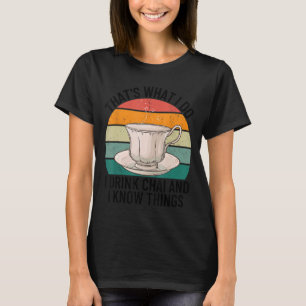 Camiseta Divertido Desi Tea paquistaní indio Chai Lover M