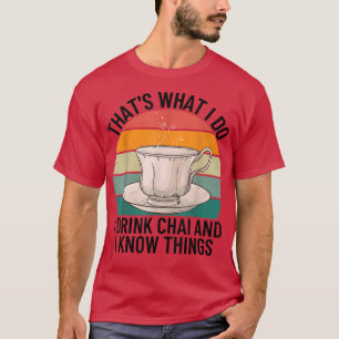 Camiseta Divertido Desi Tea paquistaní indio Chai Lover M
