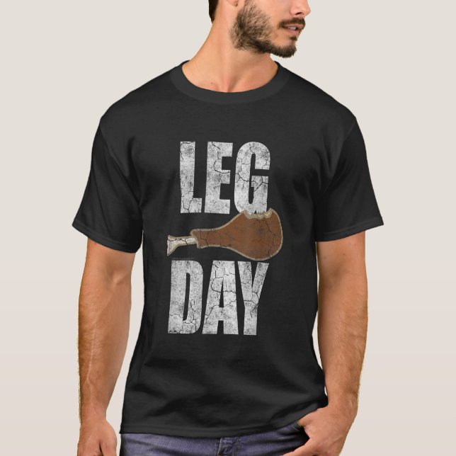 Camiseta Divertido Día de Acción de Gracias Día de la Piern (Anverso)