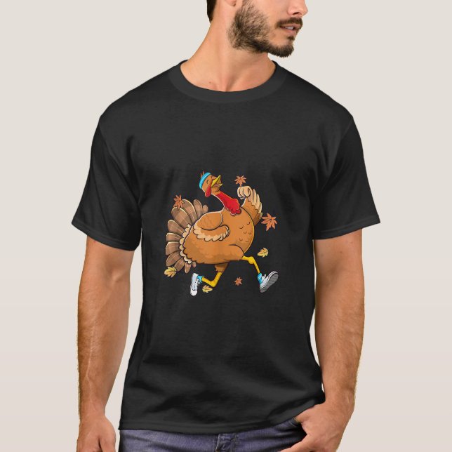 Camiseta Divertido Día de Acción de Gracias en Turquía su d (Anverso)