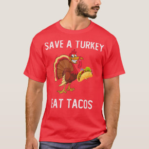 Camiseta Divertido Día de Acción de Gracias mexicano "Salve