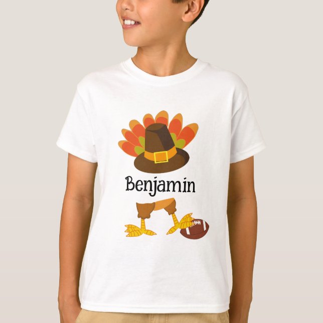 Camiseta Divertido Día de Acción de Gracias Turquía (Anverso)