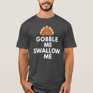 Camiseta Divertido Día de Acción de Gracias Turquía me devo