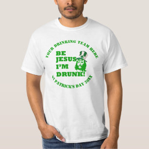 Camiseta Divertido Día de Jesús San Patricio