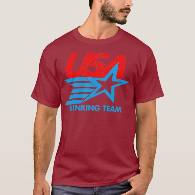 Camiseta Divertido Día de la Independencia en Estados Unido (Anverso)
