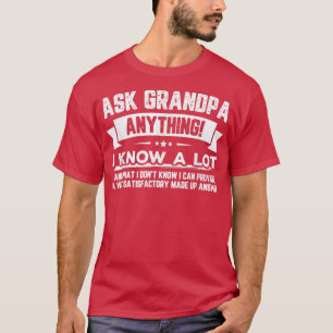 Camiseta Divertido Día de los PadresRegalo 60 Pregúntele al