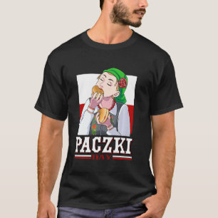 Camiseta Divertido Día de Paczki Dueces polacas Grasa Jueve