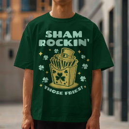 Camiseta Divertido Día de San Patricio Shamrockin' Esos Fri