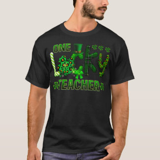 Camiseta Divertido día de St Patricks, profesora afortunada