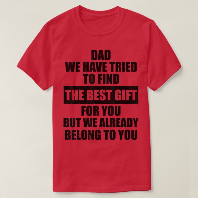 Camiseta Divertido día del padre Chiste de papá de hijo de  (Diseño del anverso)