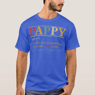 Camiseta Divertido Día del Padre del abuelo de Pappy Defi