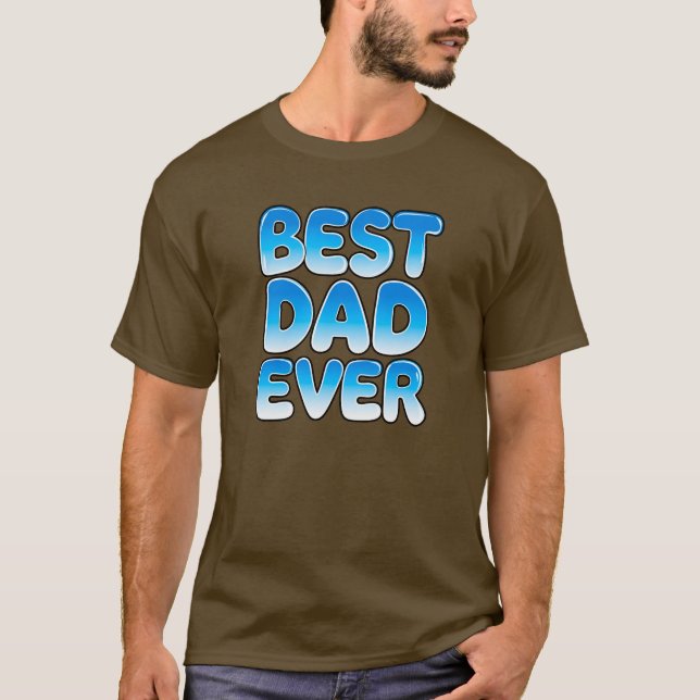 Camiseta DIVERTIDO Día del Padre MEJOR PAPÁ QUE HAYA (Anverso)