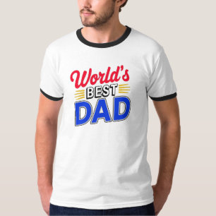 Camiseta DIVERTIDO DÍA DEL Padre MUNDIAL MEJOR PAPÁ