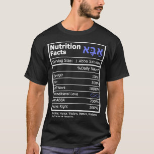 Camiseta Divertido Día del Padre o Regalo Judío Hebreo Is