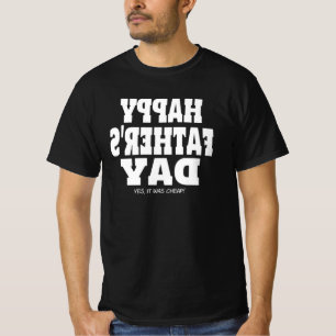 Camiseta Divertido Día feliz del padre