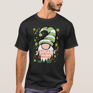 Camiseta Divertido Día St Patrick S Lucky Gnome Family M