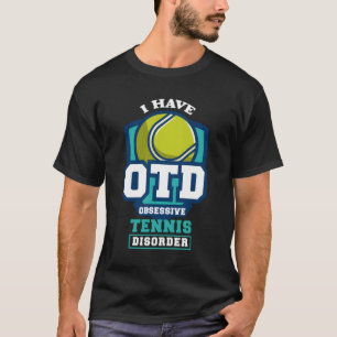 Camiseta Divertido dice Obsesivo jugador de desorden de ten