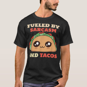 Camiseta Divertido dicho sarcástico avivado por Sarcasmo y