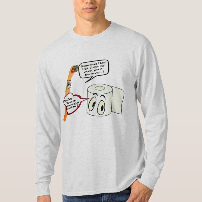 Camiseta Divertido diciendo que odio mi trabajo Papel de ce (Anverso)
