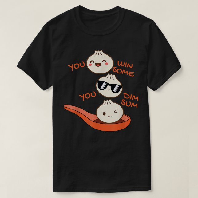 Camiseta Divertido Dim Sum Ganas Algunos Dim Sum Dumpling L (Diseño del anverso)