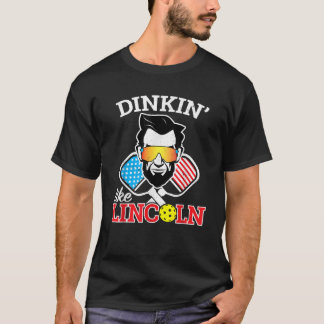 Camiseta Divertido Dinkin De Pellebol Como Lincoln 4 De Jul