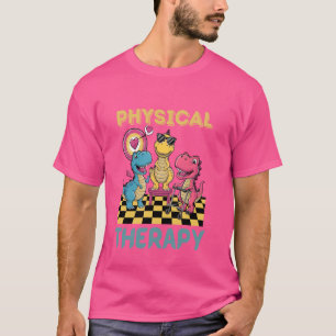 Camiseta Divertido Dinosaurio Terapia Física Dino Lover