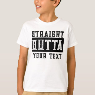 Camiseta Divertido 'Directamente Fuera de tu texto'