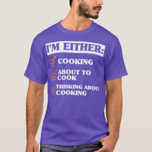 Camiseta Divertido discurso de cocina