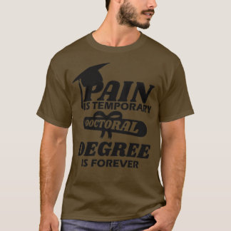 Camiseta Divertido discurso de la tesis doctoral