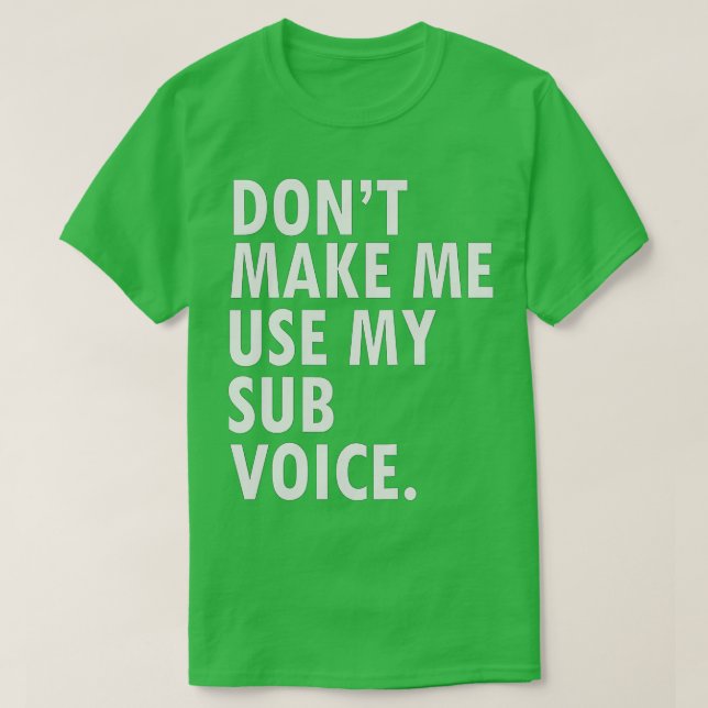 Camiseta Divertido discurso del orgullo gay LGB subsumiso  (Diseño del anverso)