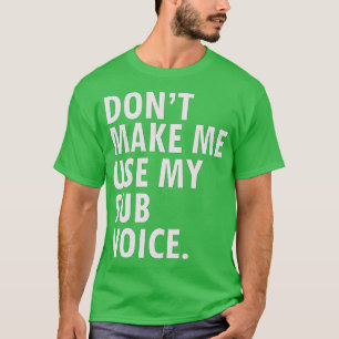 Camiseta Divertido discurso del orgullo gay LGB subsumiso 