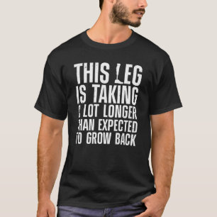 Camiseta Divertido diseño de amputaciones para mujeres masc