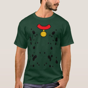 Camiseta Divertido disfraz dálmata perro cachorro de Hallow